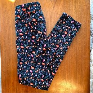 Old Navy Rockstar Jegging hedgehog floral print 10